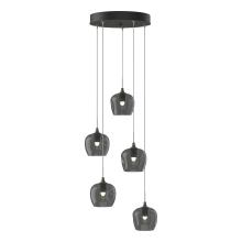 Hubbardton Forge 131123-SKT-STND-20-YL0709 - Ume 5-Light Pendant