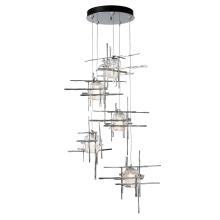 Hubbardton Forge 131126-SKT-LONG-85-II0728 - Tura 5-Light Seeded Glass Pendant