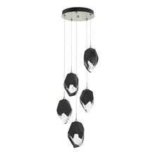 Hubbardton Forge 131138-SKT-LONG-85-BP0755 - Chrysalis 5-Light Large Crystal Pendant