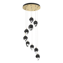 Hubbardton Forge 131140-SKT-STND-86-BP0754 - Chrysalis 9-Light Small Crystal Pendant