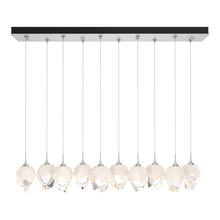 Hubbardton Forge 131143-SKT-STND-82-WP0754 - Chrysalis 10-Light Small Crystal Pendant