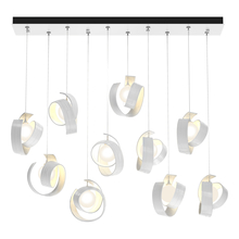 Hubbardton Forge 131208-SKT-STND-02-GG0711 - Riza 10-Light Pendant