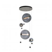 Hubbardton Forge 139052-LED-STND-20-YL0694 - Abacus 4-Light Round LED Pendant