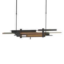 Hubbardton Forge 139721-LED-LONG-10-84 - Planar LED Pendant with Accent