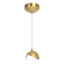 Hubbardton Forge 161183-SKT-STND-86-02-GG0711 - Brooklyn Double Shade Low Voltage Mini Pendant