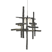 Hubbardton Forge 161185-SKT-STND-10-YC0305 - Tura Frosted Glass Low Voltage Mini Pendant