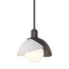 Hubbardton Forge 181183-SKT-MULT-14-02 - Brooklyn Double Shade Mini Pendant