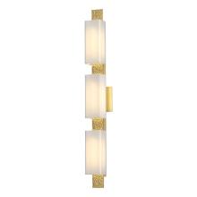 Hubbardton Forge 207697-SKT-86-GG0441 - Oceanus 3 Light Sconce