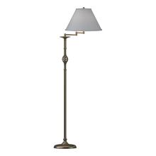 Hubbardton Forge 242160-SKT-84-SL1655 - Twist Basket Swing Arm Floor Lamp