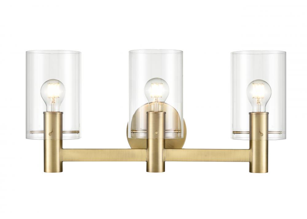Apolla 3-Light Vanity Vintage Brass