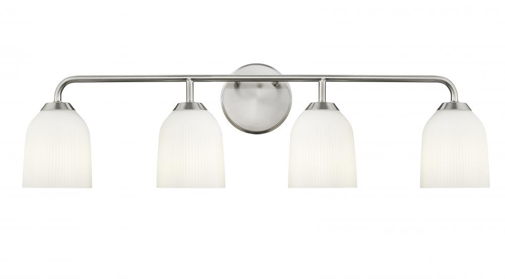 Norah 4-Light Vanity Brushed Nickel