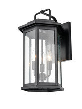 Millennium 2685-PBK - Outdoor Wall Sconce