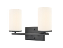 Millennium 2702WG-MB - Verlana 14" 2-Light Vanity - Matte Black