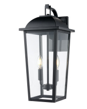 Millennium 6302-PBK - Houston 20.5" High 2-Light Outdoor Wall Lantern Powder Coated Black