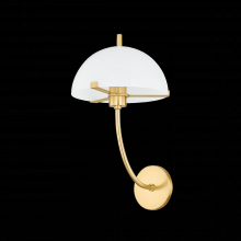 Mitzi by Hudson Valley Lighting H915101-AGB - ATALA WALL SCONCE
