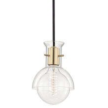 Mitzi by Hudson Valley Lighting H111701G-AGB - Riley Pendant