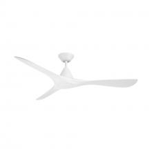 Modern Forms US - Fans Only FR-D2504-60-MW - Carve 60 Downrod Ceiling Fan