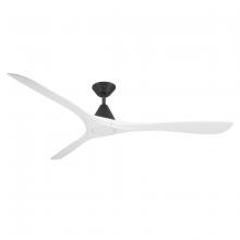 Modern Forms US - Fans Only FR-D2504-72-MB/MW - Carve 72 Downrod Ceiling Fan
