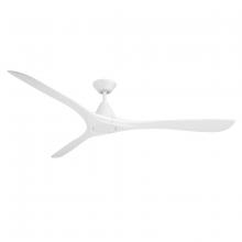 Modern Forms US - Fans Only FR-D2504-72-MW - Carve 72 Downrod Ceiling Fan