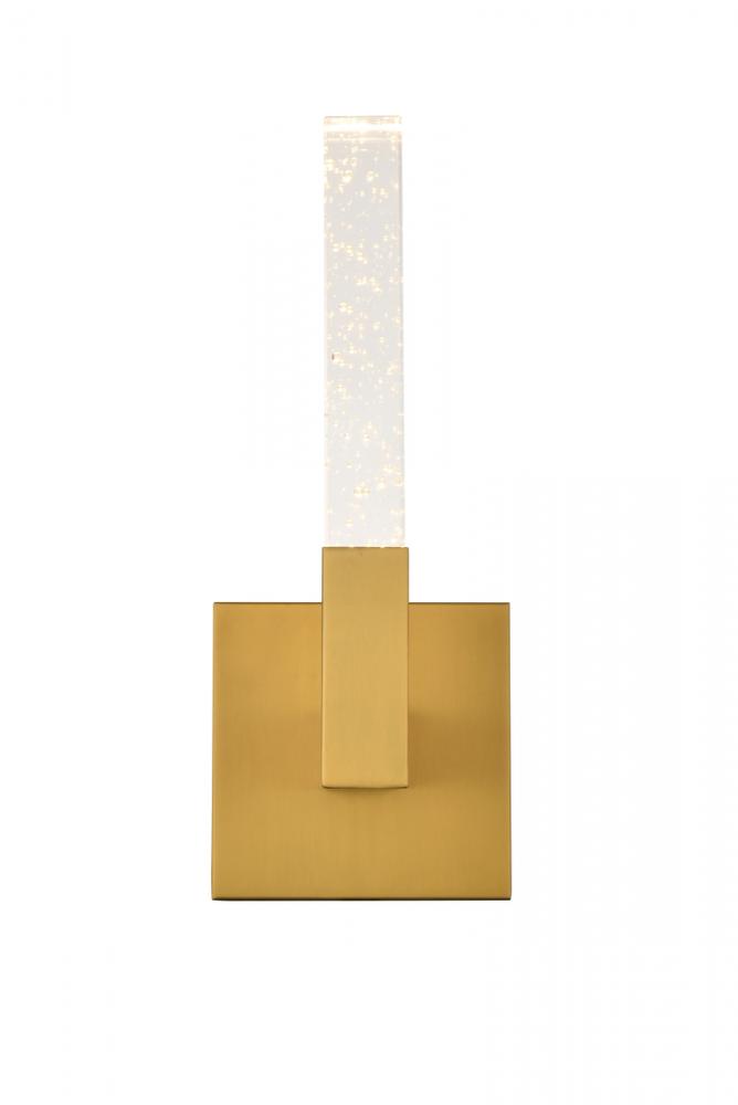 Noemi 6 Inch Adjustable LED Wall Sconce in Satin Gold
