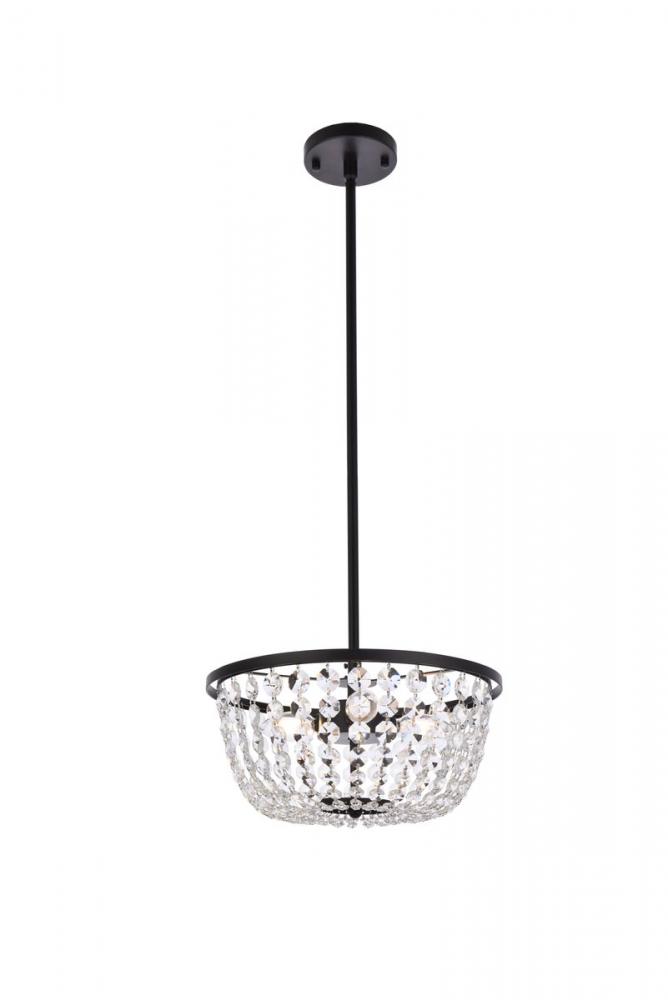 Gianna Pendant D13"H8.7"-55" L3 Black