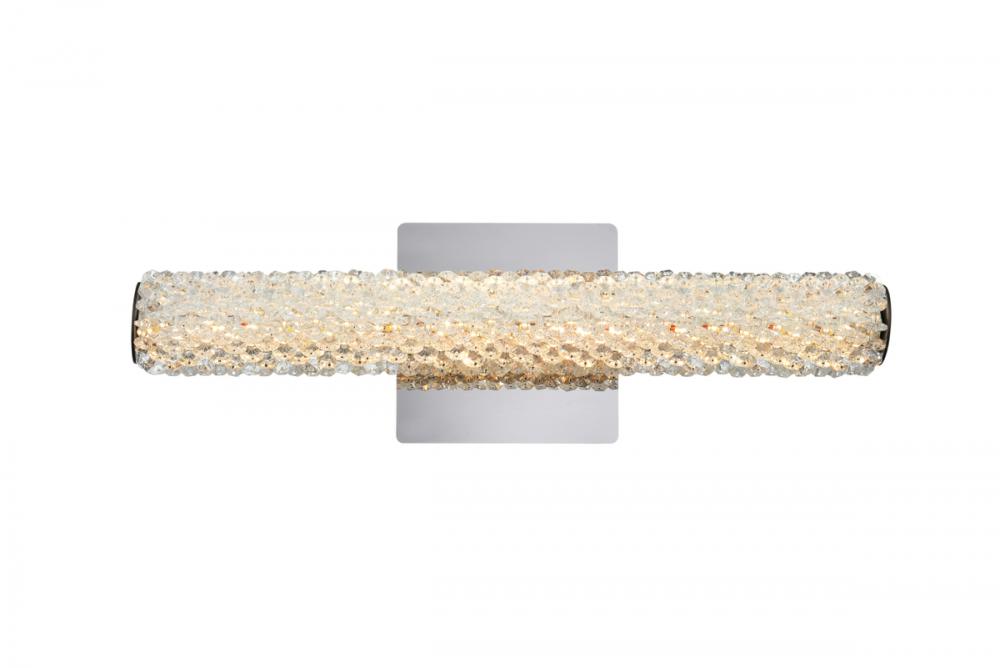 Bowen 18 Inch Adjustable LED Wall Sconce in Chrome
