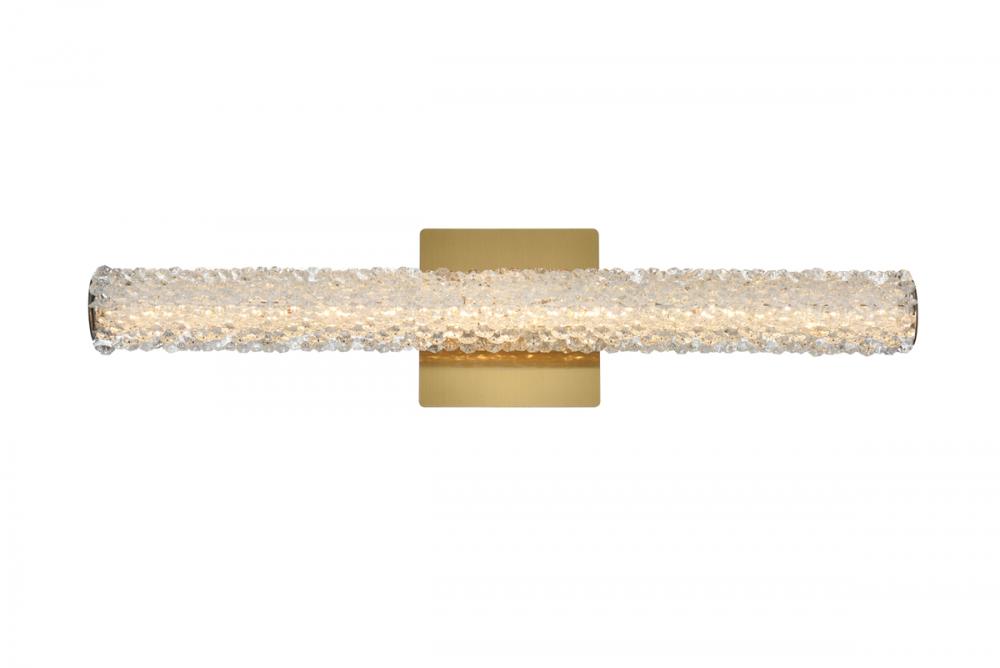 Bowen 24 Inch Adjustable LED Wall Sconce in Satin Gold