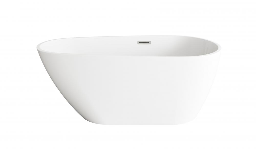 Bathtub 59.1 x 31.5 x 23 GW with BNK drain kit