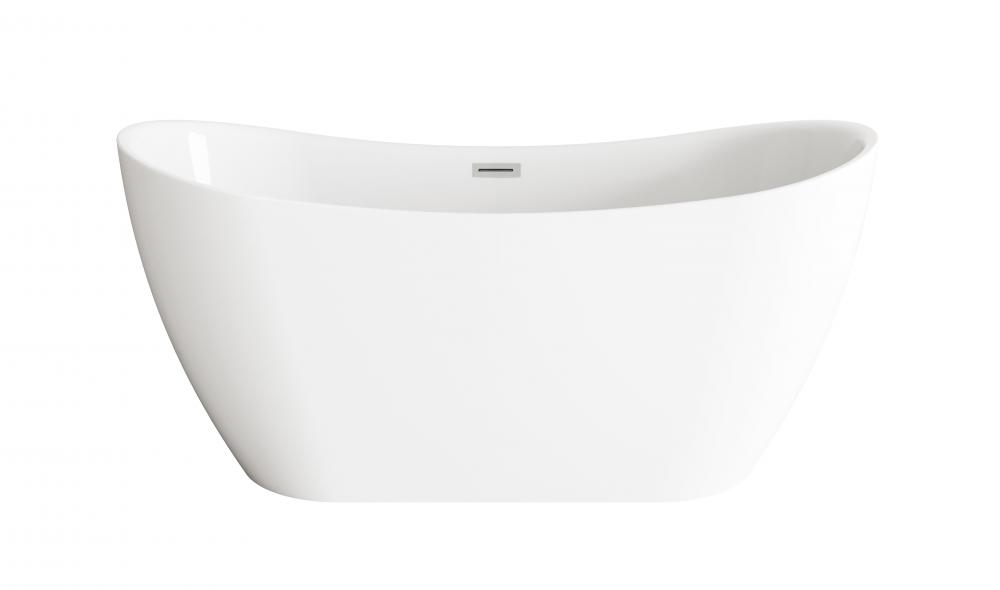 Bathtub 59.1 x 28.3 x 26.7 GW with BNK drain kit