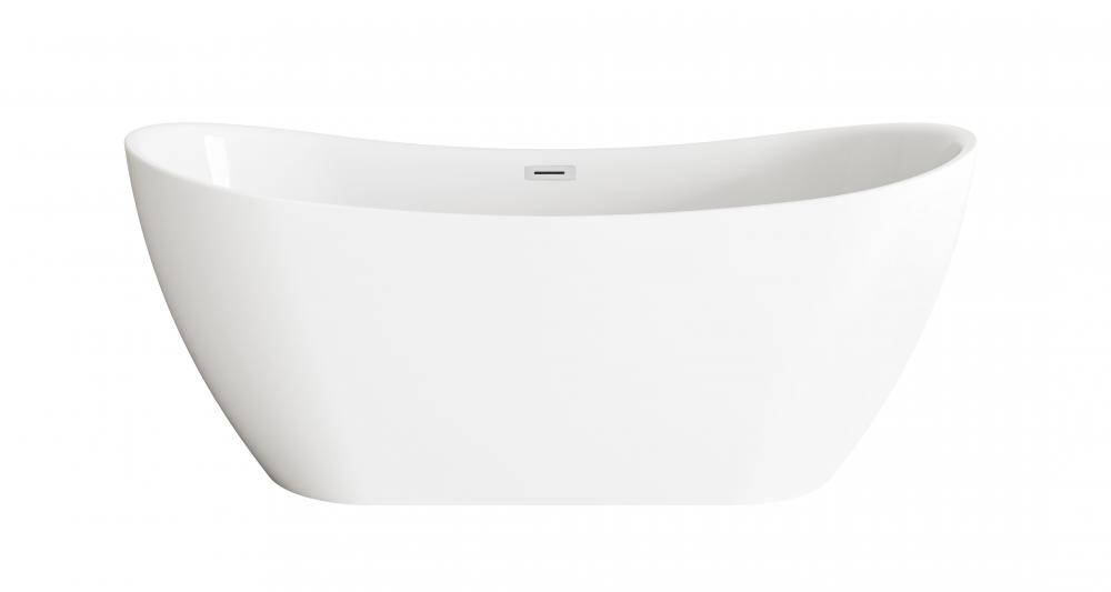 Bathtub 66.9 x 28.3 x 27.6 GW with PCH drain kit