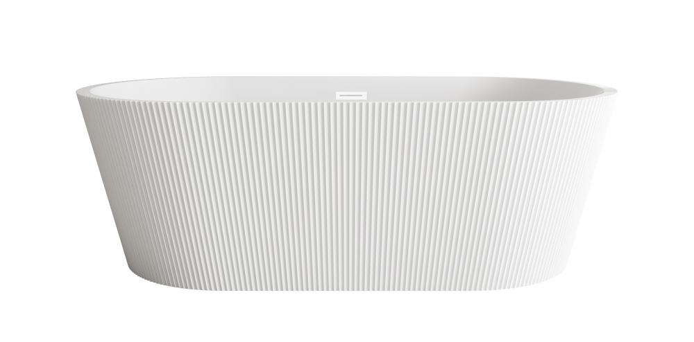 Bathtub 66.9 x 29.5 x 22.8 Glossy White