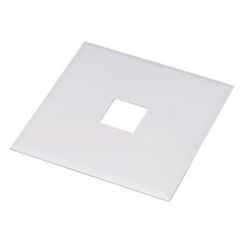 Cover Plate for Junction Box, Matte Frosted White
