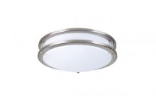 Elegant CF3202 - LED Double Ring Ceiling Flush, 5000k, 120 Degree, Cri80, Es, Ul, 15w, 120w Equivalent, 50000hrs