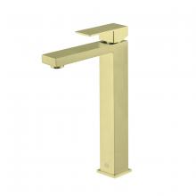 Elegant FAV-1002BGD - Jakob Single Hole Single Handle Bathroom Faucet in Brushed Gold