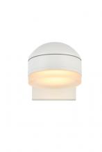 Elegant LDOD4015WH - LED Wall Sconce D5''E6.5''H5.5'' White
