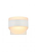Elegant LDOD4017WH - LED Wall Sconce D5''E6.5''H5.5'' White