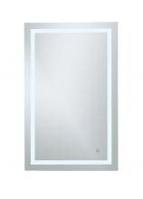 Elegant MRE13048 - Helios 30in x 48in Hardwired LED mirror with touch sensor and color changing temperature