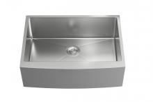 Elegant SK30130 - Stainless Steel Farmhouse Kitchen Sink L30''xW21''xH10"