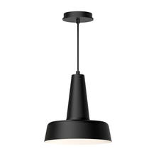 Alora Lighting PD527811MB - Juliana 11-in Matte Black 1 Light Pendant