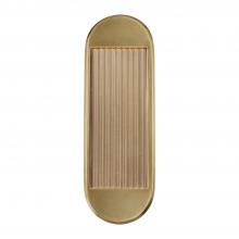 Alora Lighting WV330216VB - Palais 16-in Vintage Brass LED Wall/Vanity