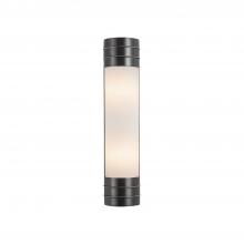 Alora Lighting WV348218UBOP - Willard 18-in Urban Bronze/Opal Matte Glass 2 Lights Wall/Vanity