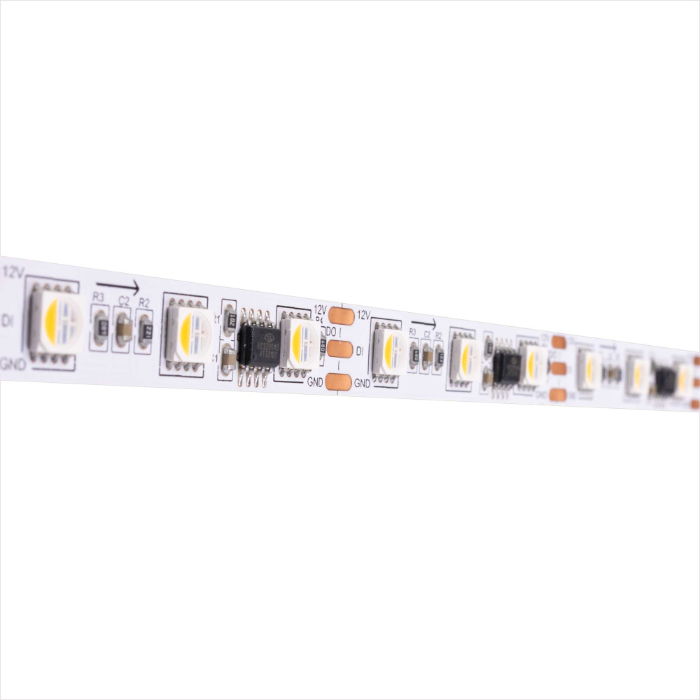 DAZZLE PIXEL RGBW LED Tape Light, 12V, RGBW, 3 LED Pixel, 100 ft. Spool
