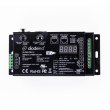 Diode Led DI-DMX-DEC-5 - DMX512 5-Channel Decoder with RDM and Digital Display, controls LED TW, RGB