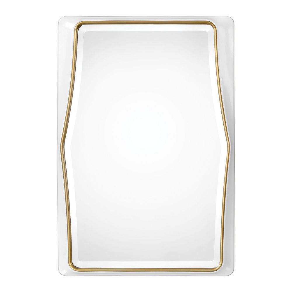Uttermost Colleen Gloss White Mirror