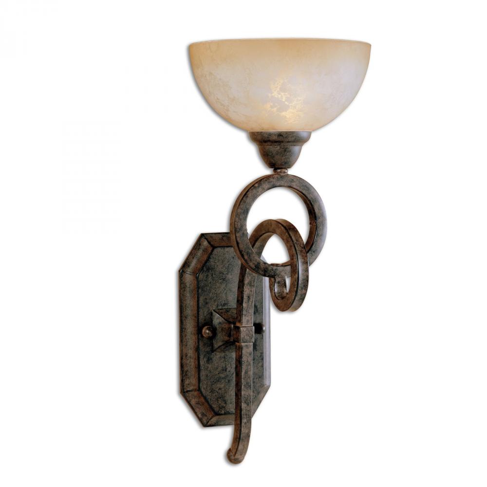 Uttermost Legato Glass Wall Sconce