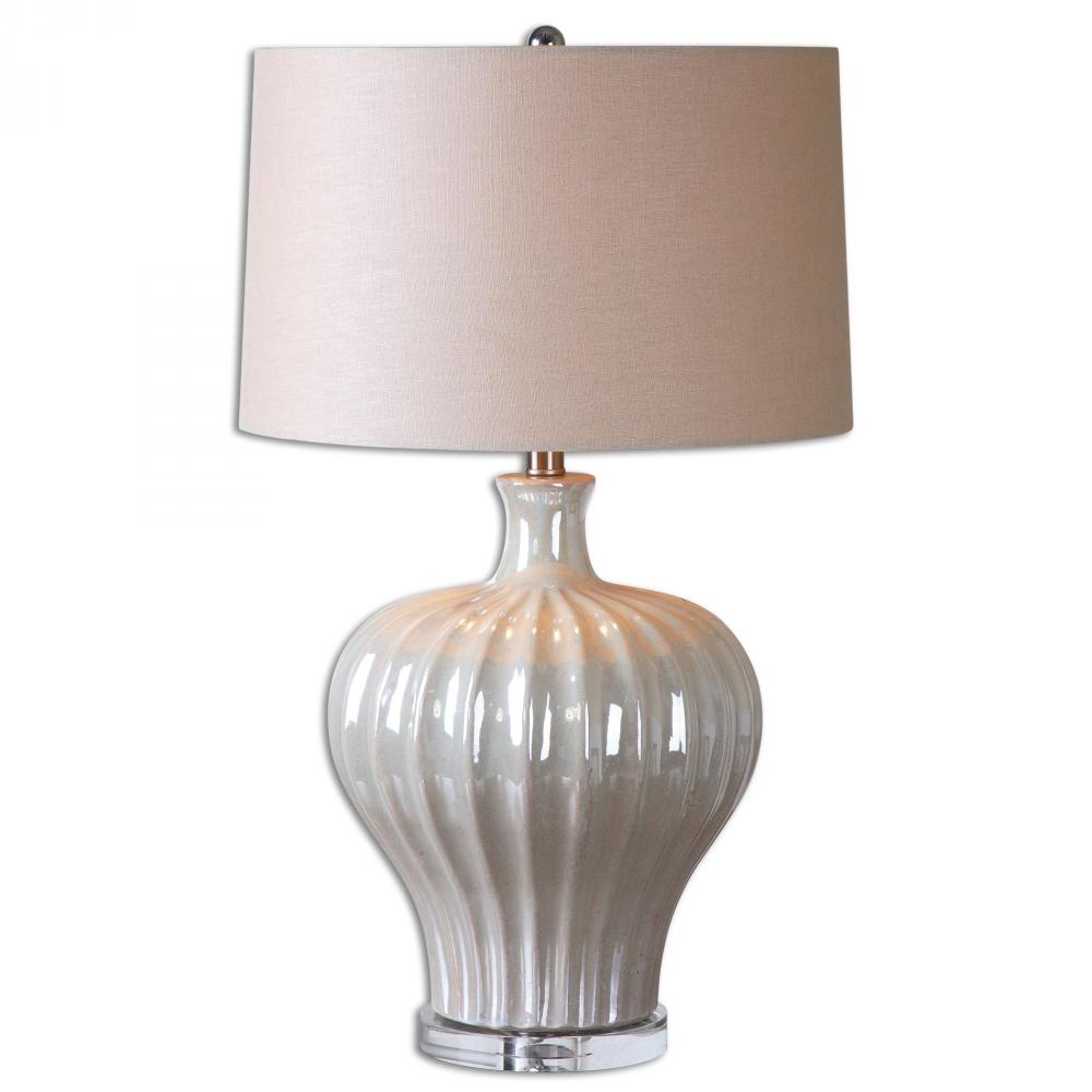 Uttermost Capolona Pearl Glaze Lamp