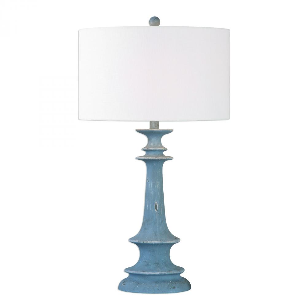 Uttermost Philippa Powder Blue Lamp