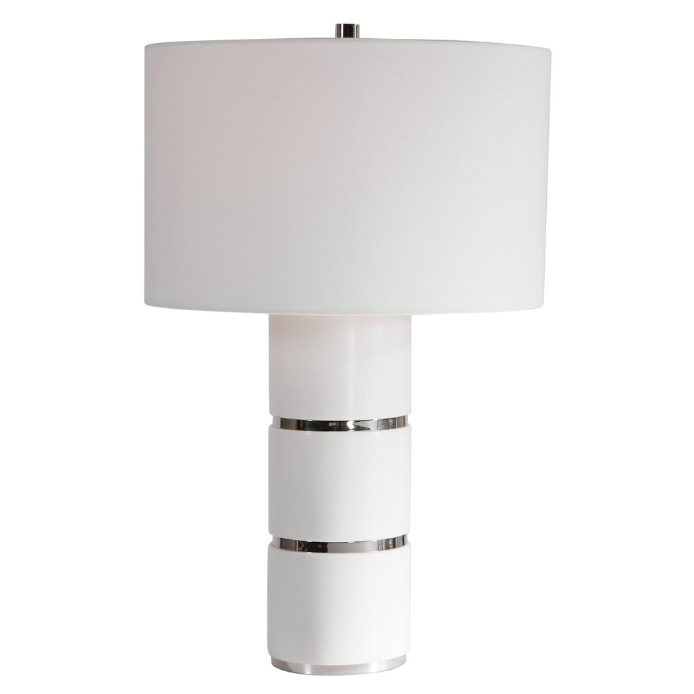 Uttermost Grania White Marble Table Lamp