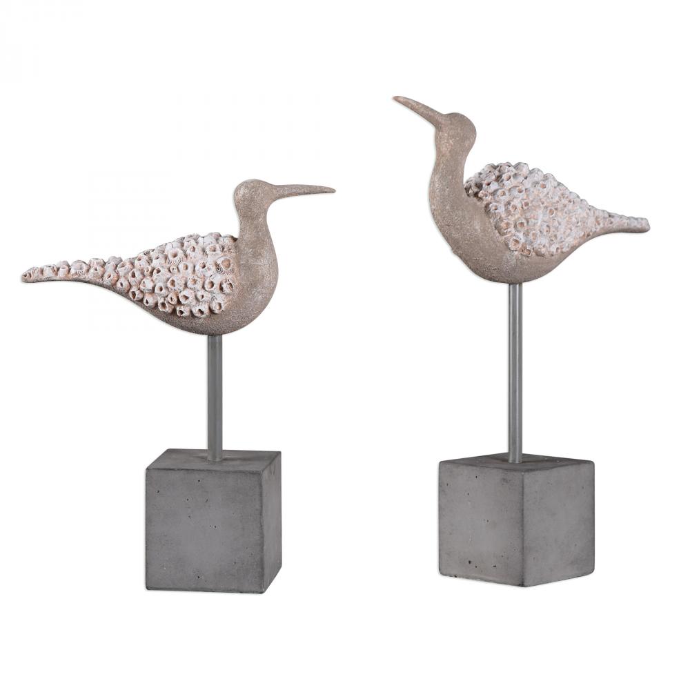 Uttermost Shore Birds Sculpture S/2