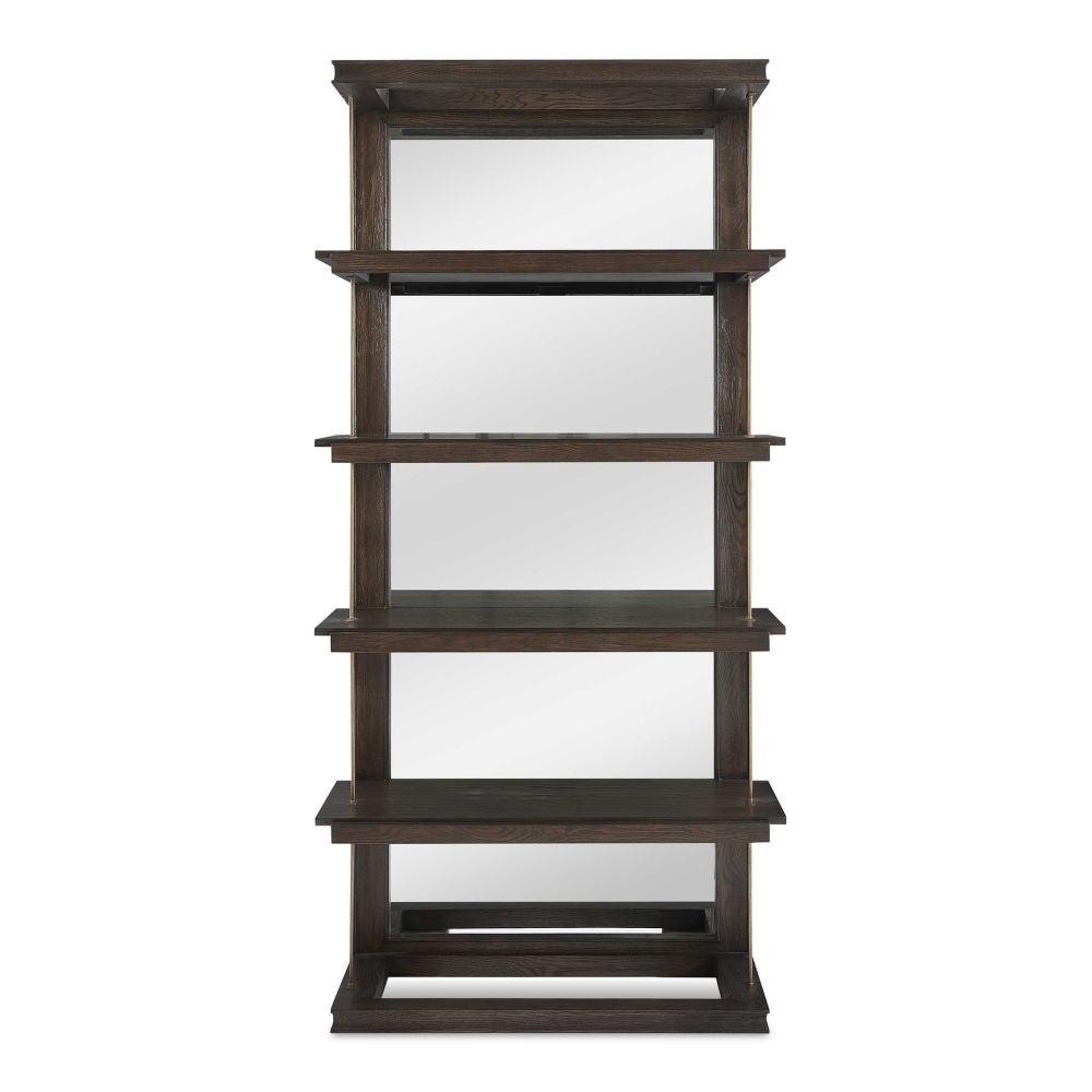 Uttermost Kai Dark Walnut Etagere